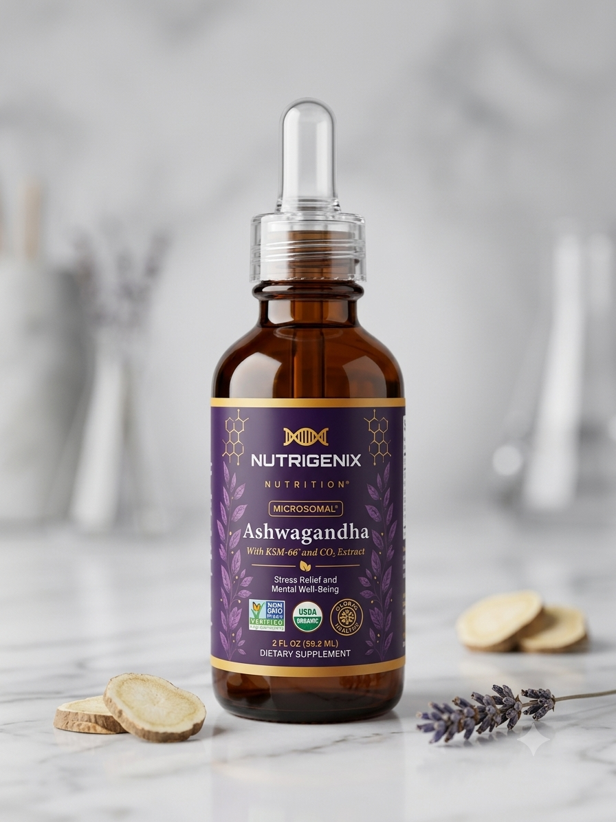 Microsomal Ashwagandha 700 mg per 1 mL serving research vial