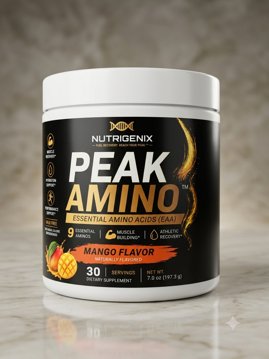 Peak Amino 6.58 g per scoop (30 servings) research vial