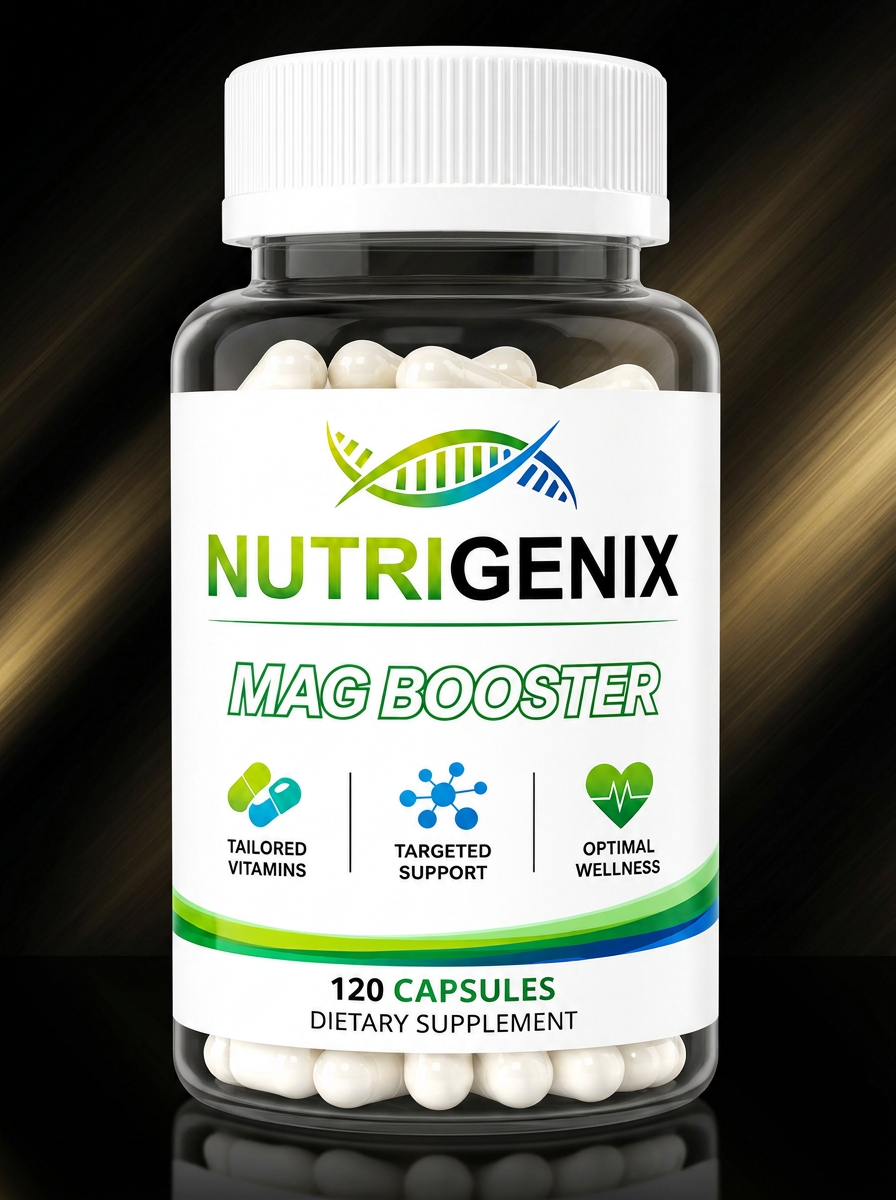 Mag Booster 2,800 mg per 4-capsule serving research vial
