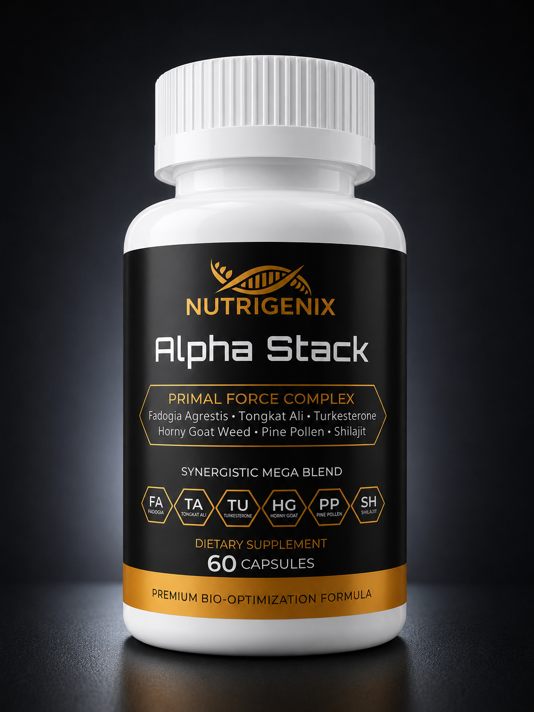 Alpha Stack Primal Force Complex / 2 capsules research vial