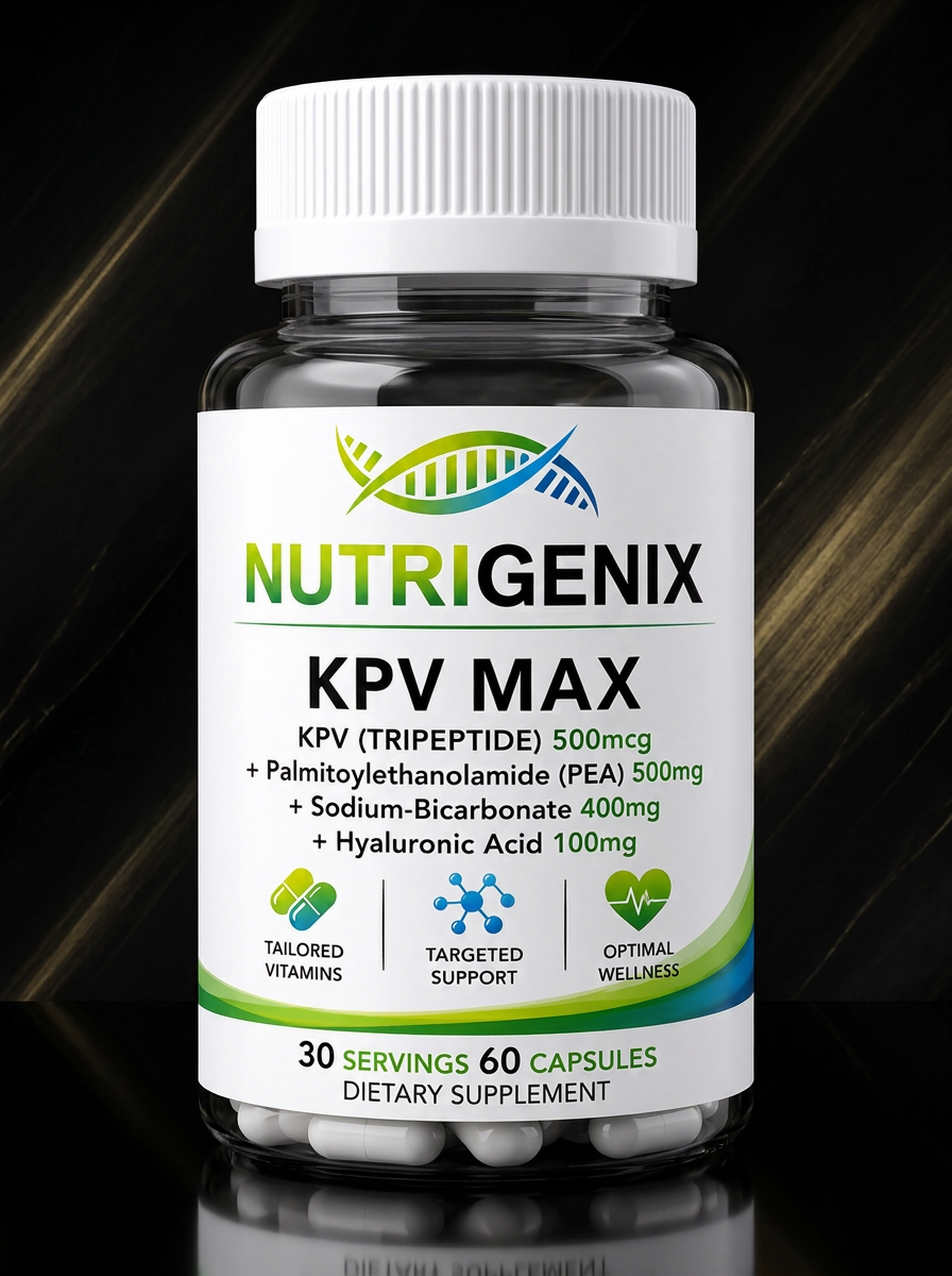 KPV MAX 2 capsules per serving research vial