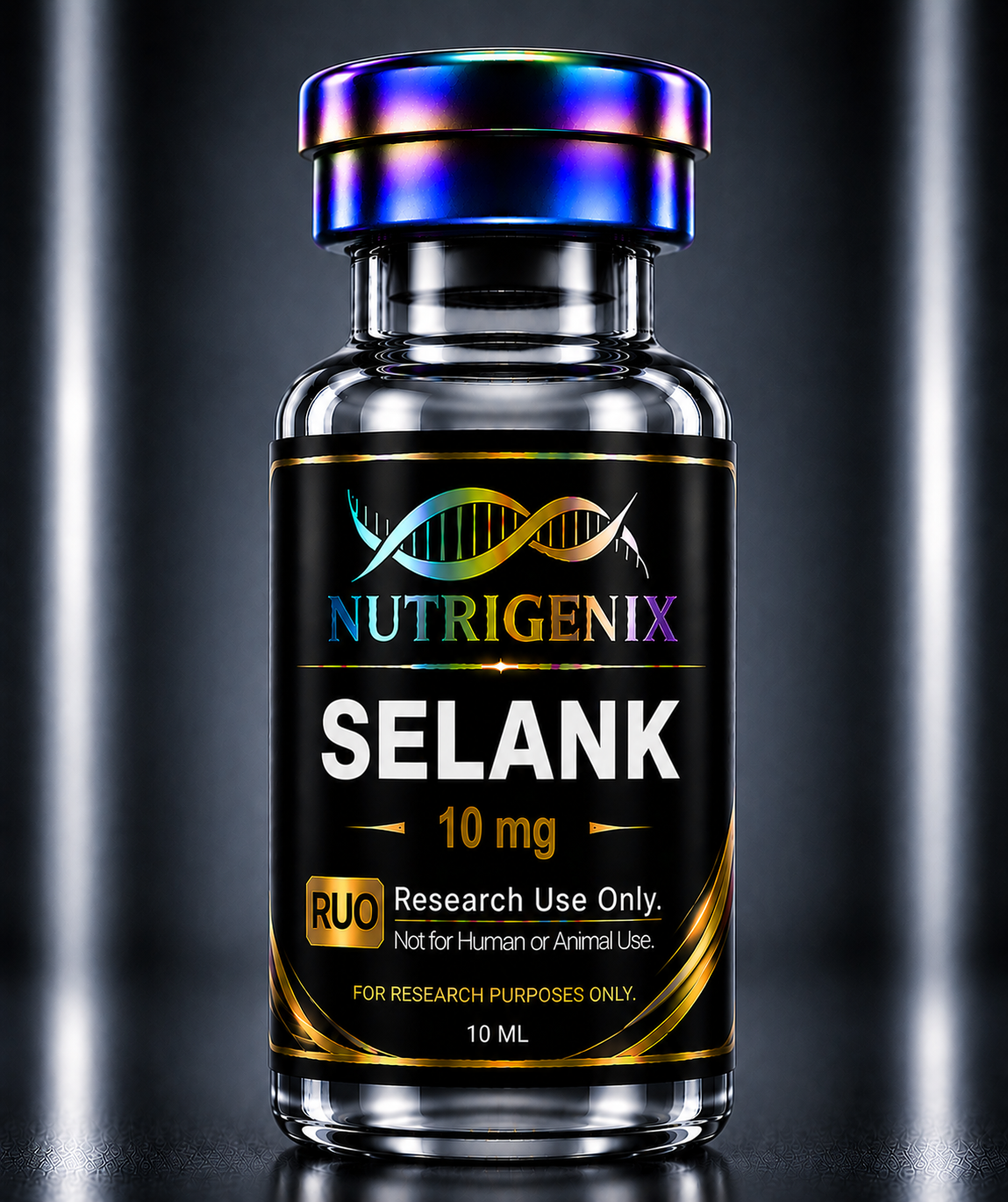 Selank 10 mg research vial