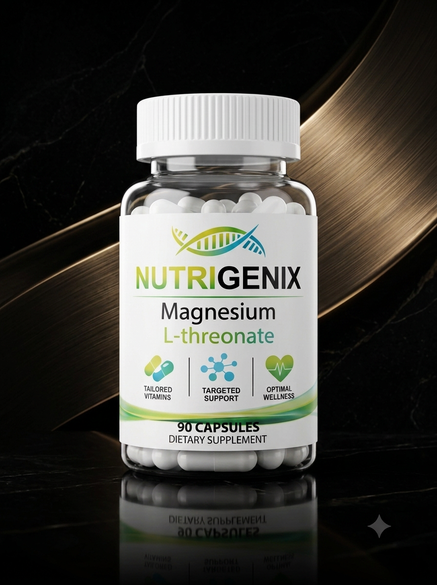 Magnesium L-Threonate 2,100 mg per 3-capsule serving vial